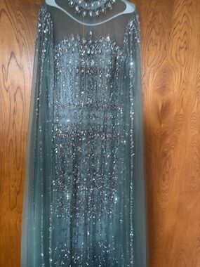 Gown evening dress